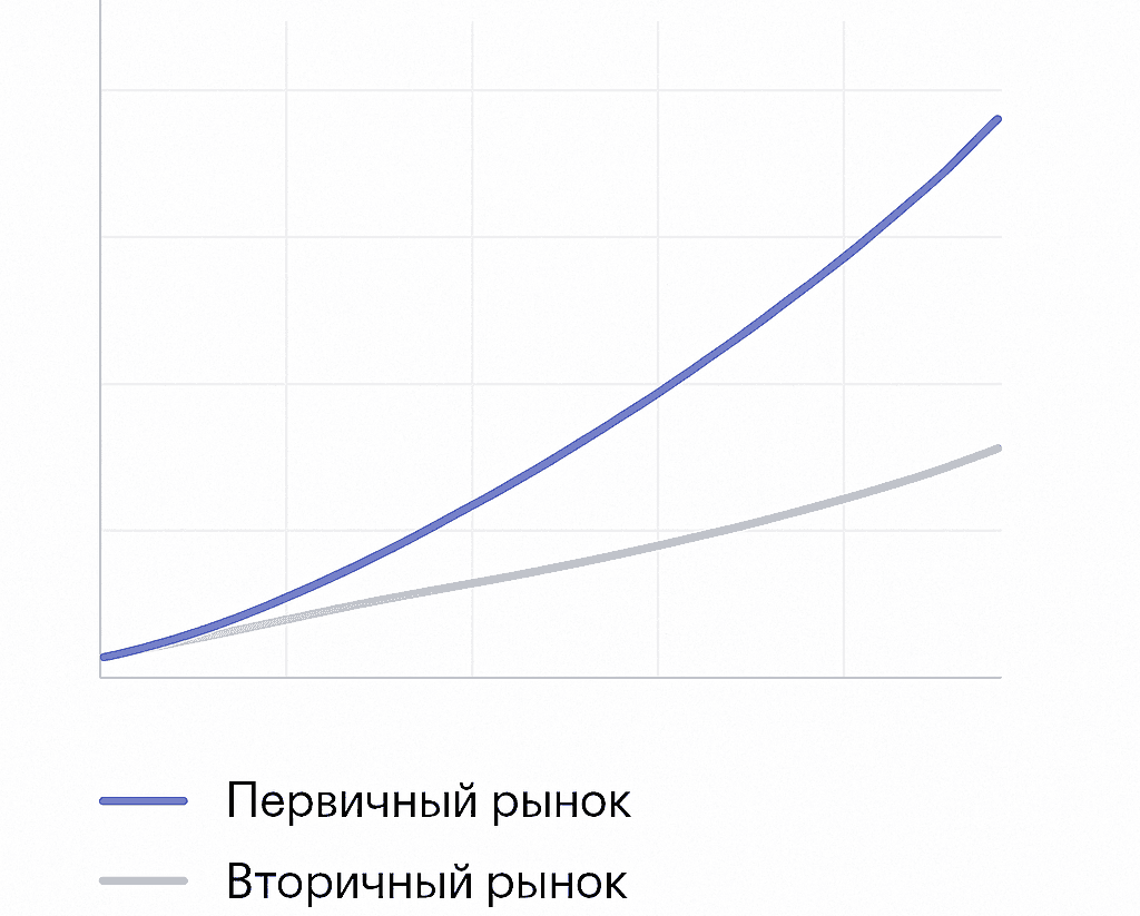 Сравнение первички и вторички